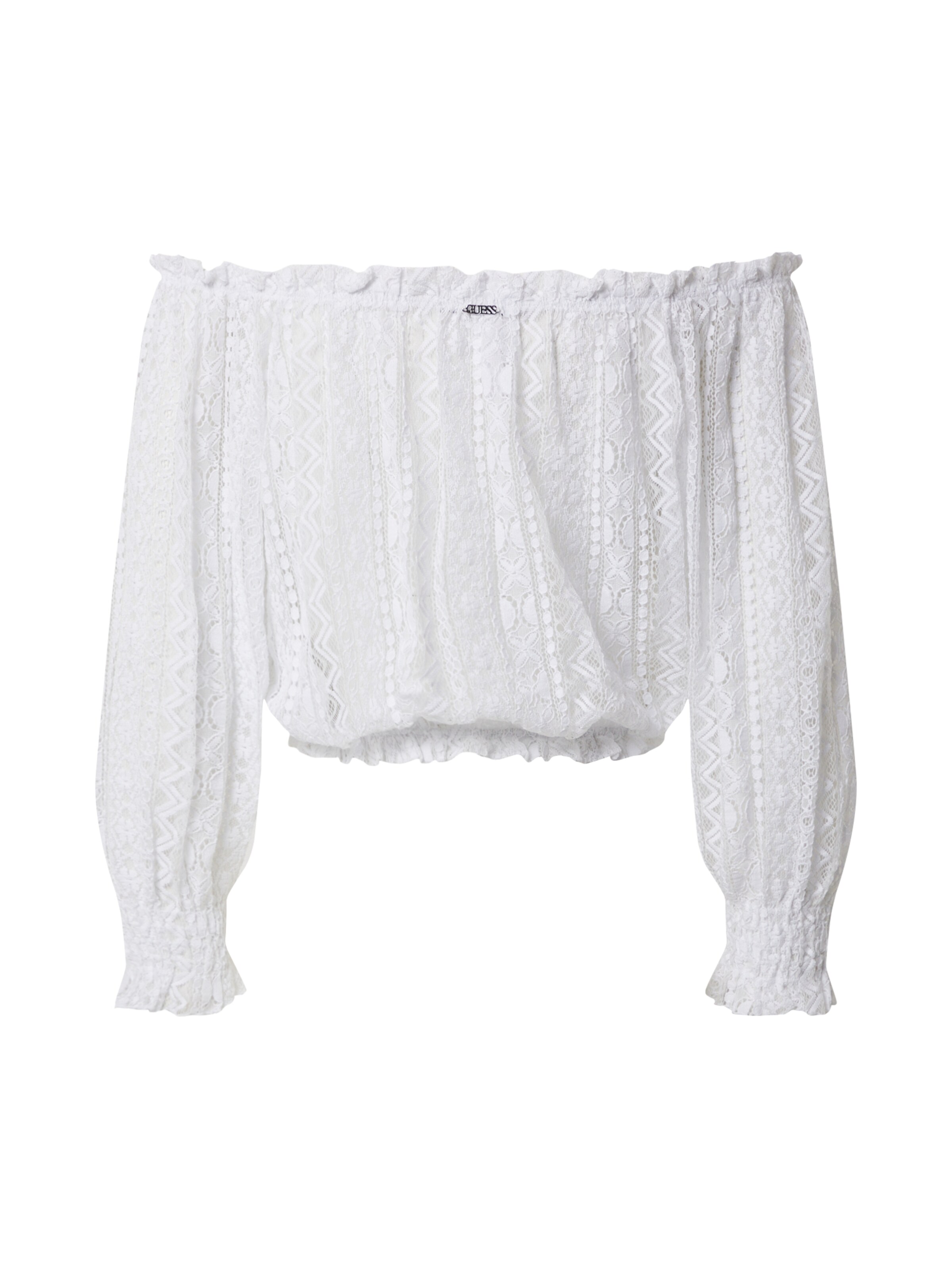 Guess Bluse W0gh96wcuz0 In Weiss About You