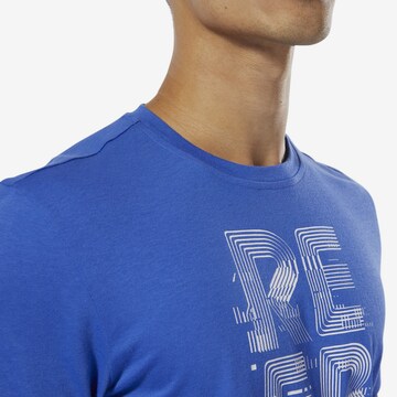 Reebok Sportshirt 'GS Futurism' in Blau