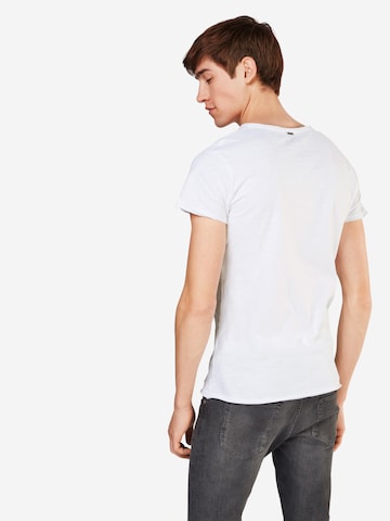 Key Largo - Camiseta 'MT LEMONADE' en blanco