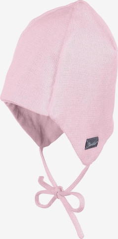 STERNTALER Beanie in Pink: front