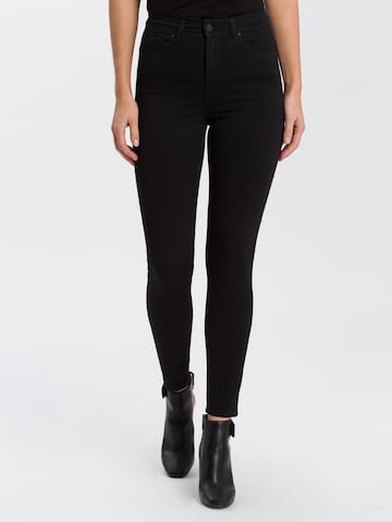 CROSS JEANS Skinny Jeans 'Judy' in Schwarz: Vorderseite
