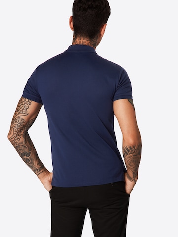 Polo Ralph Lauren Slim fit Shirt in Blauw: terug