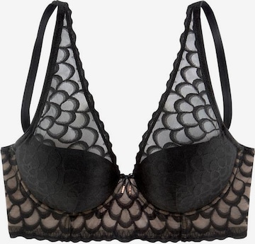 LASCANA Bra in Black: front