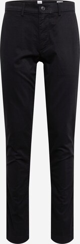 GAP - Slimfit Calças chino 'Essential' em preto: frente