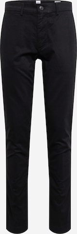 Pantalon chino 'Essential' GAP en noir : devant