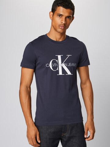 Calvin Klein Jeans - Camiseta en azul