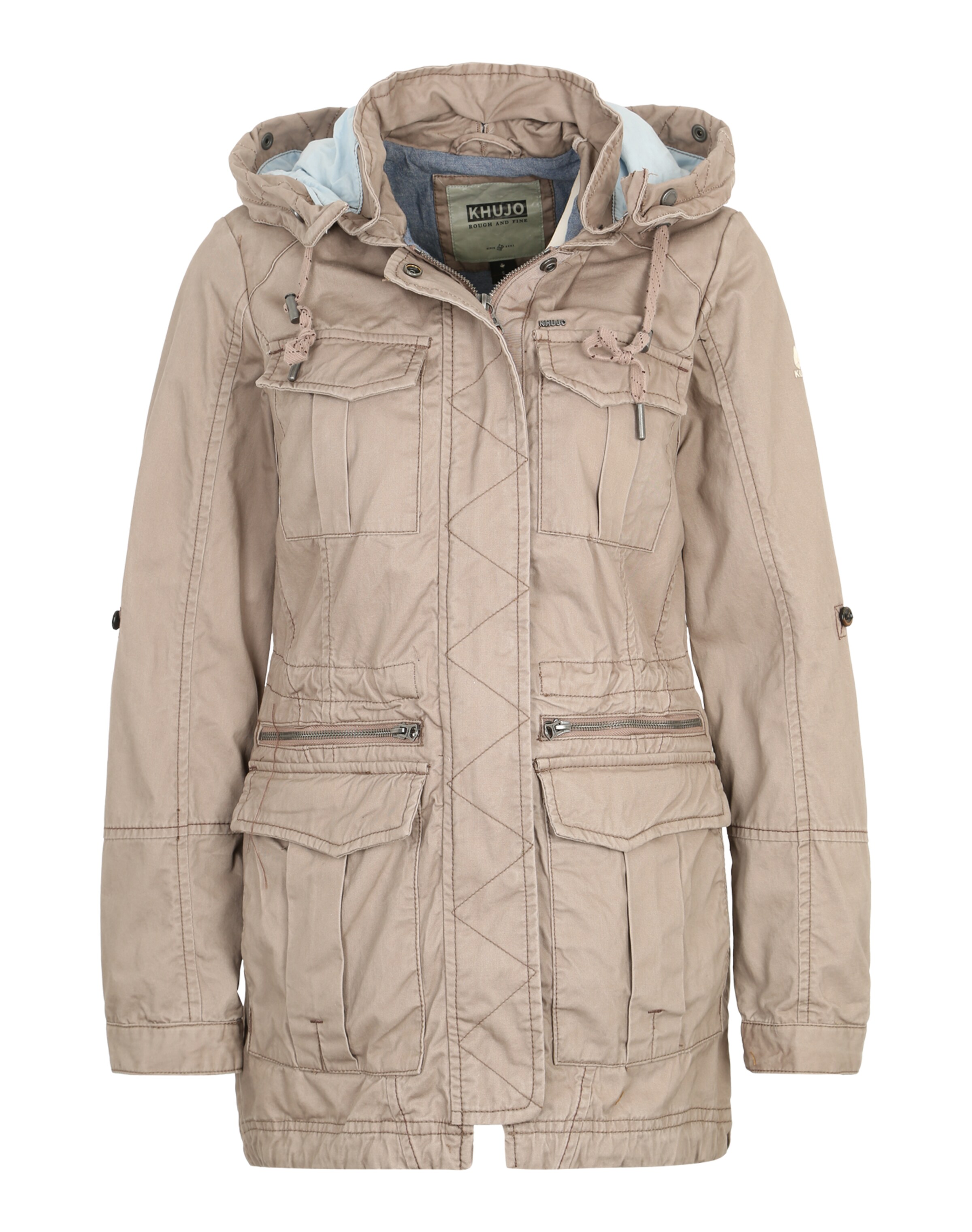 khujo - Tussenmantel 'Aoki' in de kleur Nude