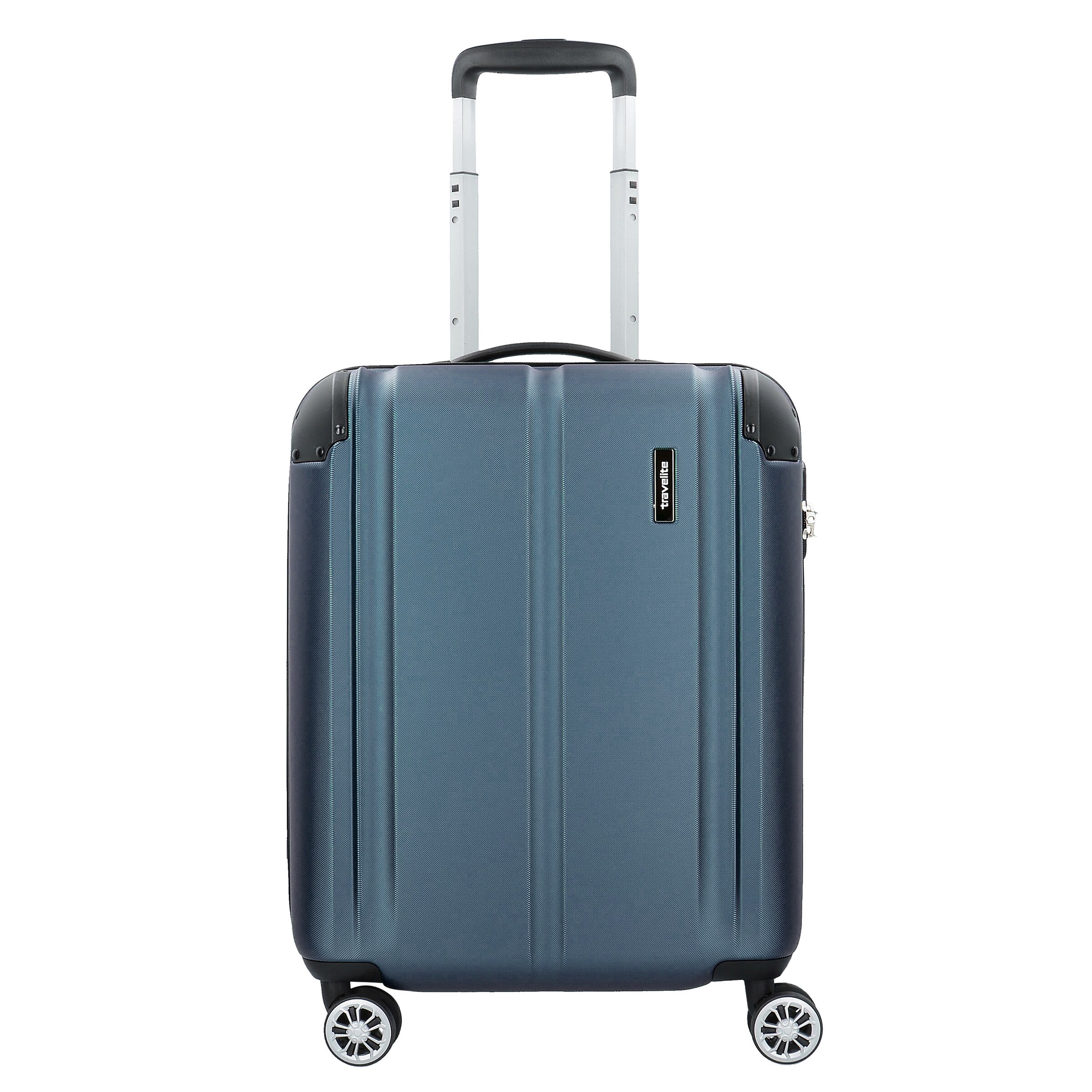 Trolley di TRAVELITE in blu: frontale