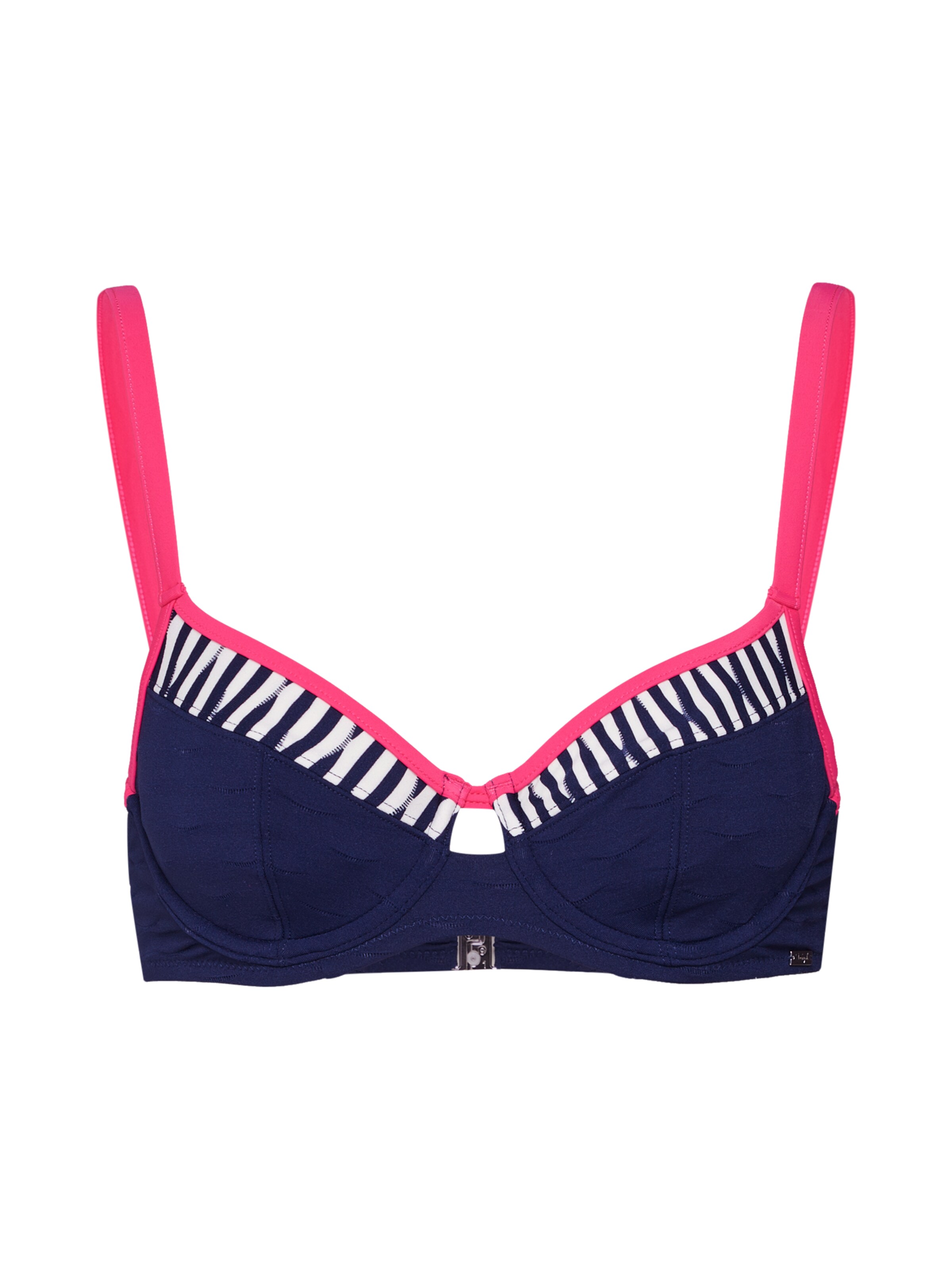 TRIUMPH - Bikinitop 'Waves of Light W' in de kleur Donkerblauw