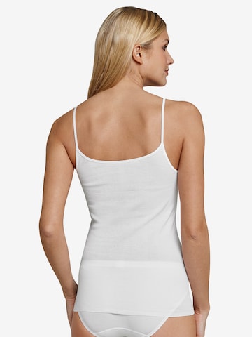 Maillot de corps 'Luxury' SCHIESSER en blanc