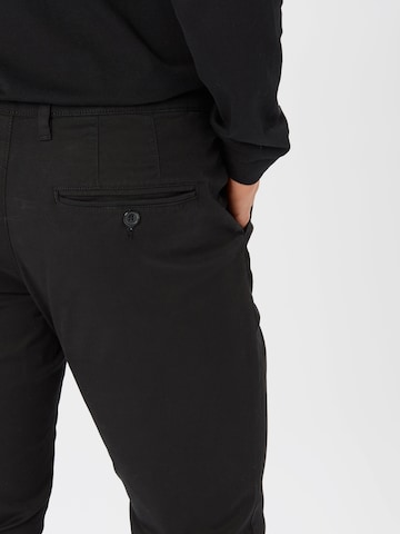 SELECTED HOMME - Slimfit Pantalón chino 'SLHMiles Flex' en negro