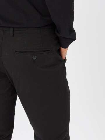 SELECTED HOMME Slimfit Chino 'Miles Flex' in Zwart