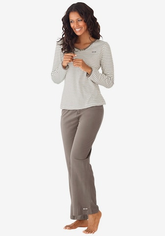H.I.S Pajama in Grey: front