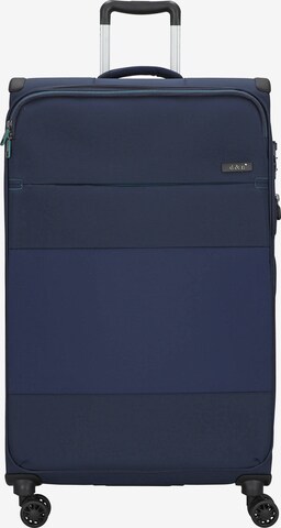 D&N Cart 'Travel Line 9004' in Blue: front