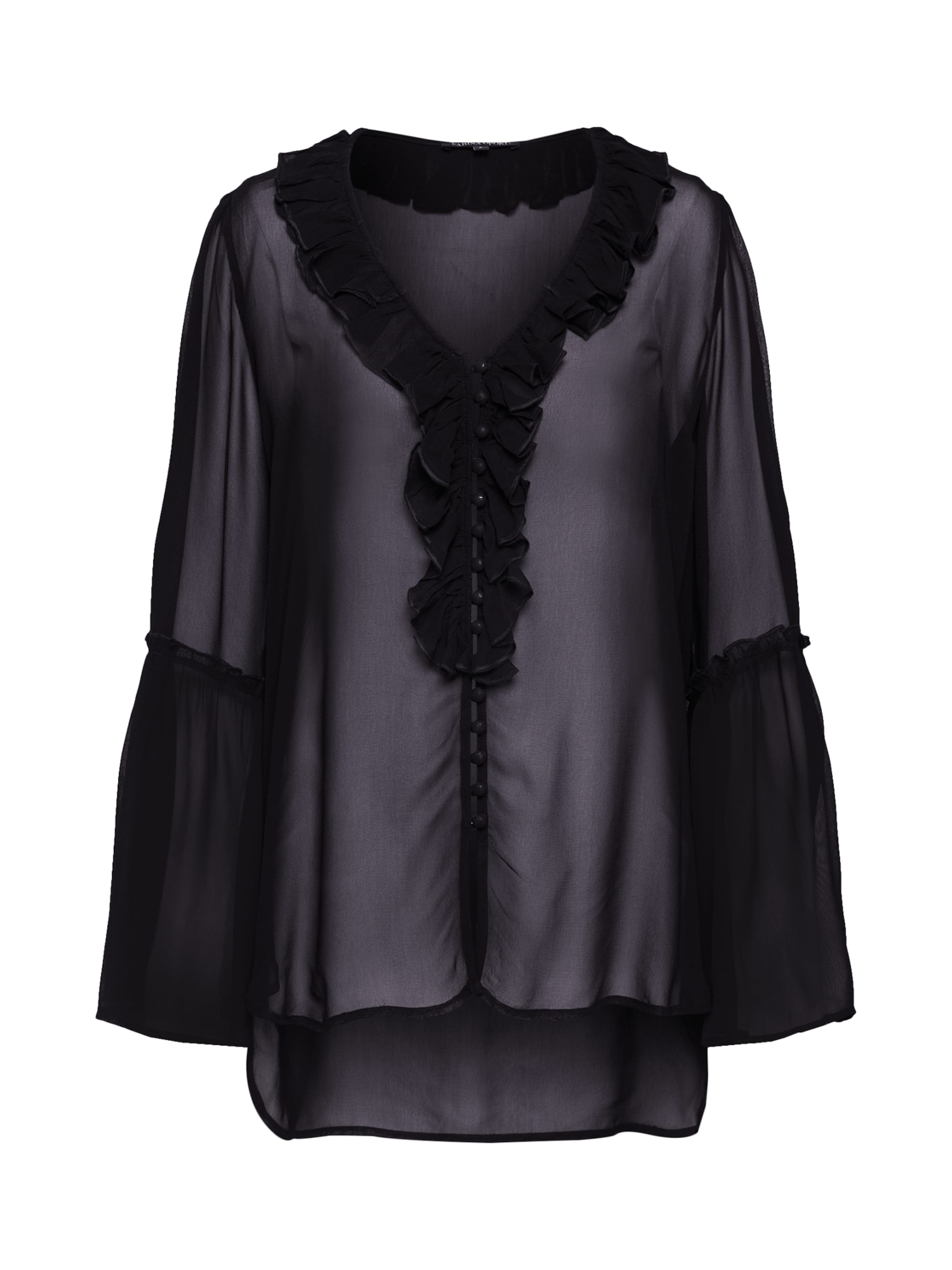 Farina Opoku Bluzka 'Samia' w kolorze czarny: przód