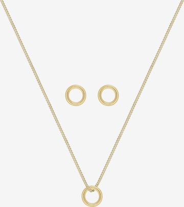 ELLI PREMIUM Jewelry Set 'Geo' in Gold