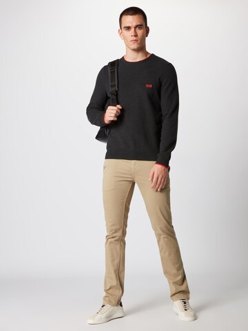 BOSS - Slimfit Calças chino em bege