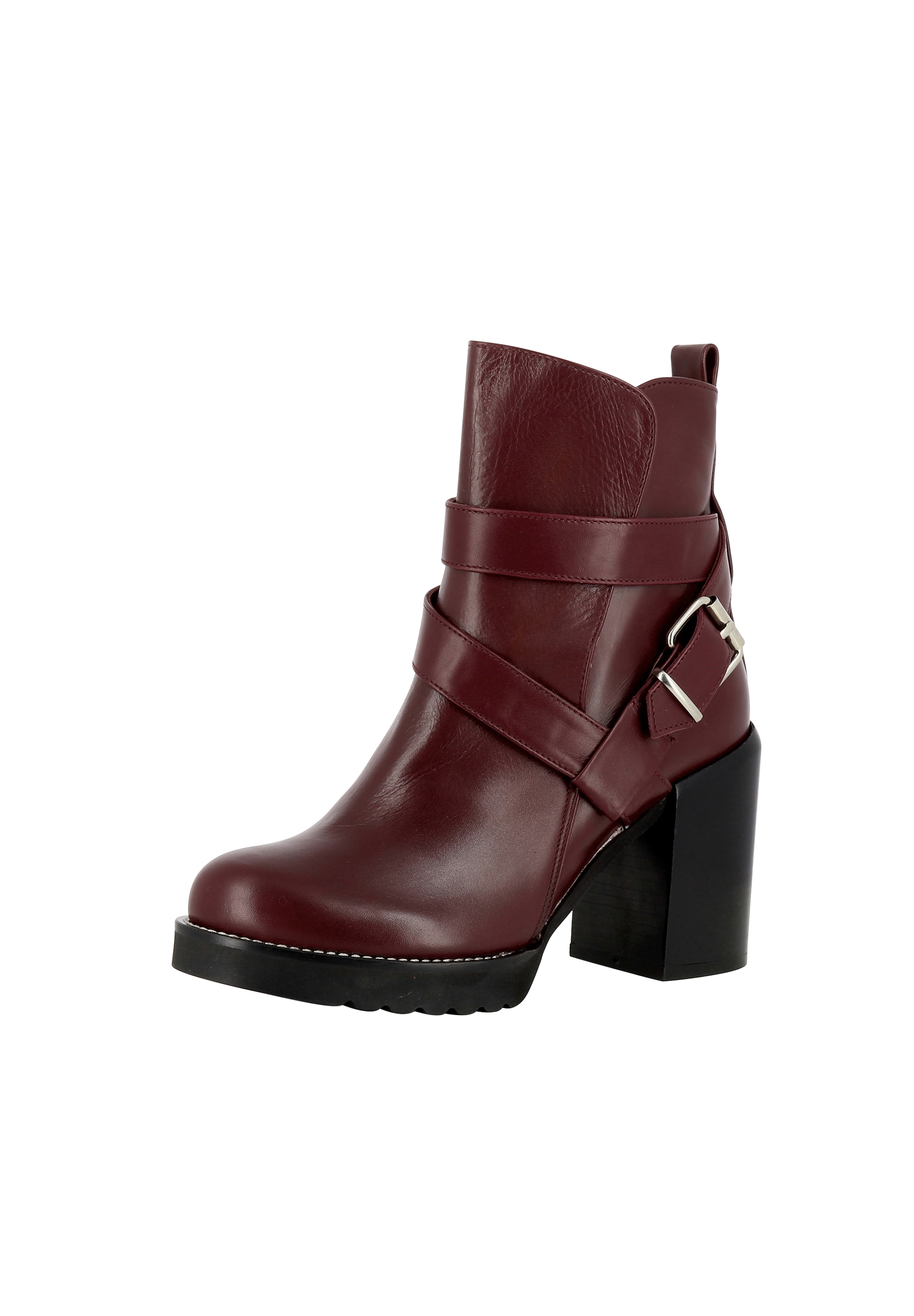 EVITA Enkellaarsjes in Rood: voorkant