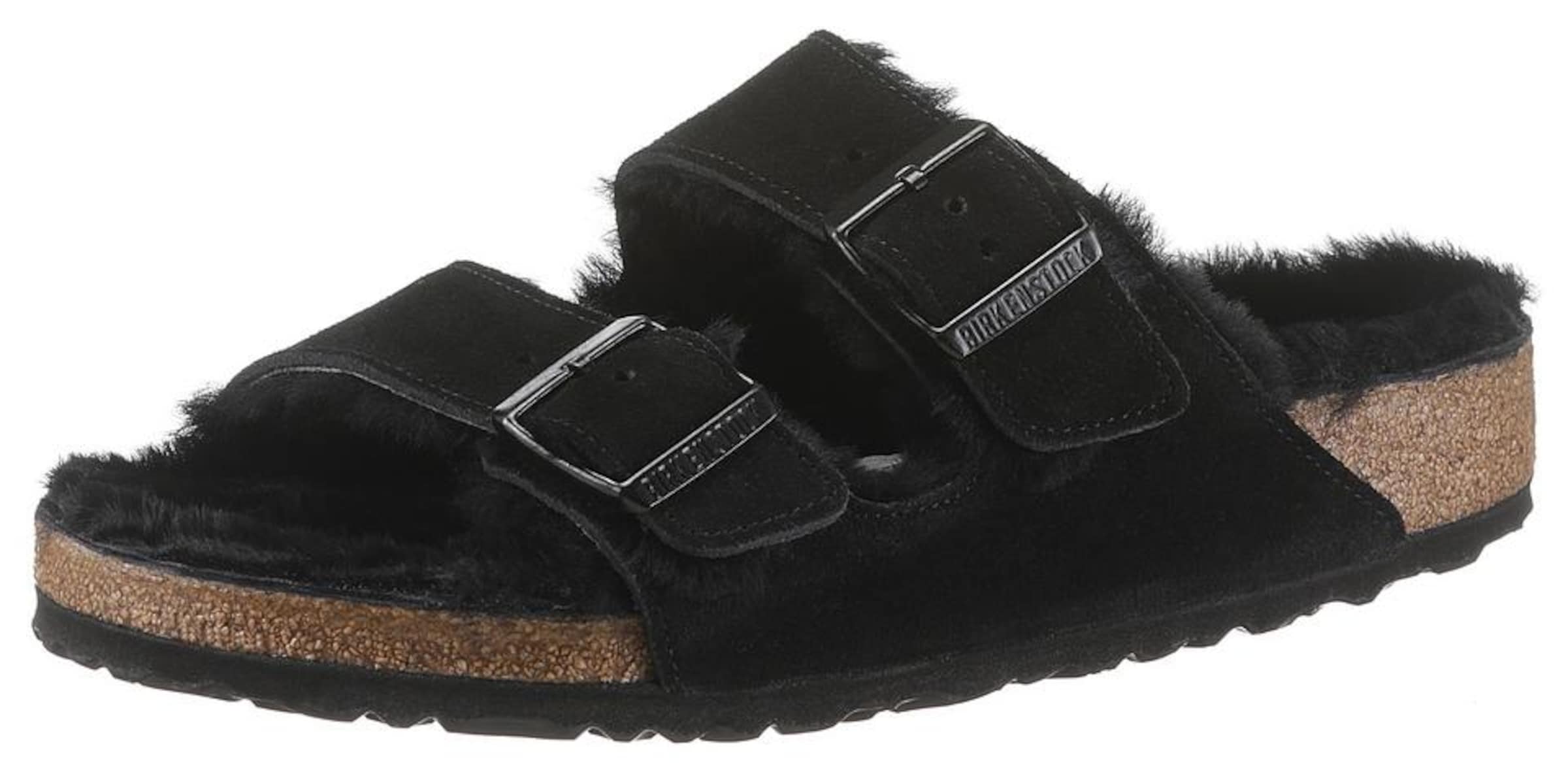 BIRKENSTOCK Šľapky 'Arizona' - Čierna: predná strana