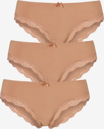 LASCANA Panty in Brown: front