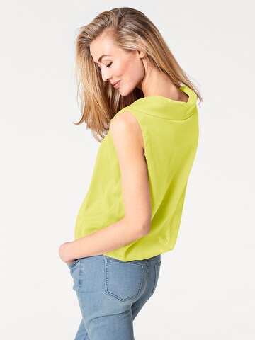 heine Blouse in Geel: terug