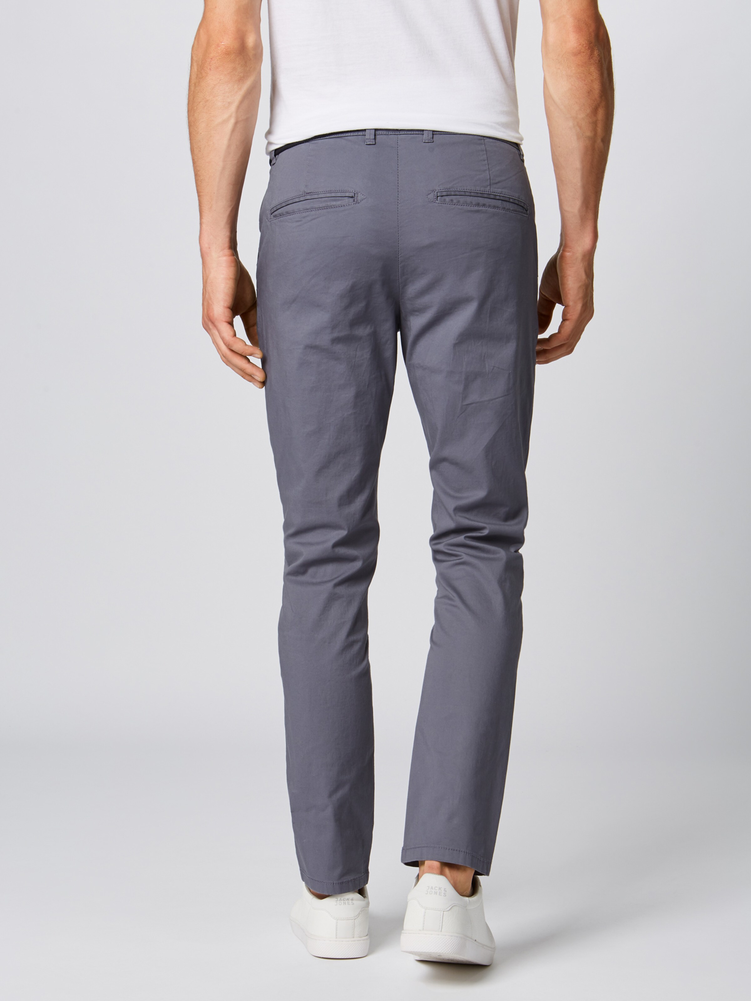 SELECTED HOMME Chino 'YARD PANTS' in de kleur Blauw: Achteraanzicht