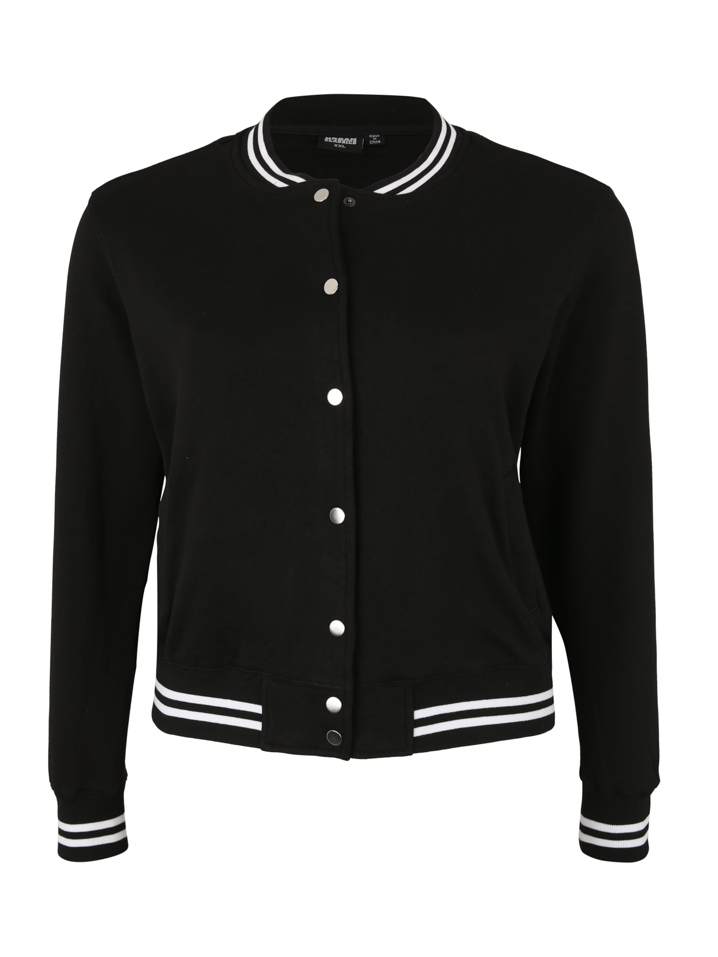 Urban Classics Curvy - Tussenjas in de kleur Zwart