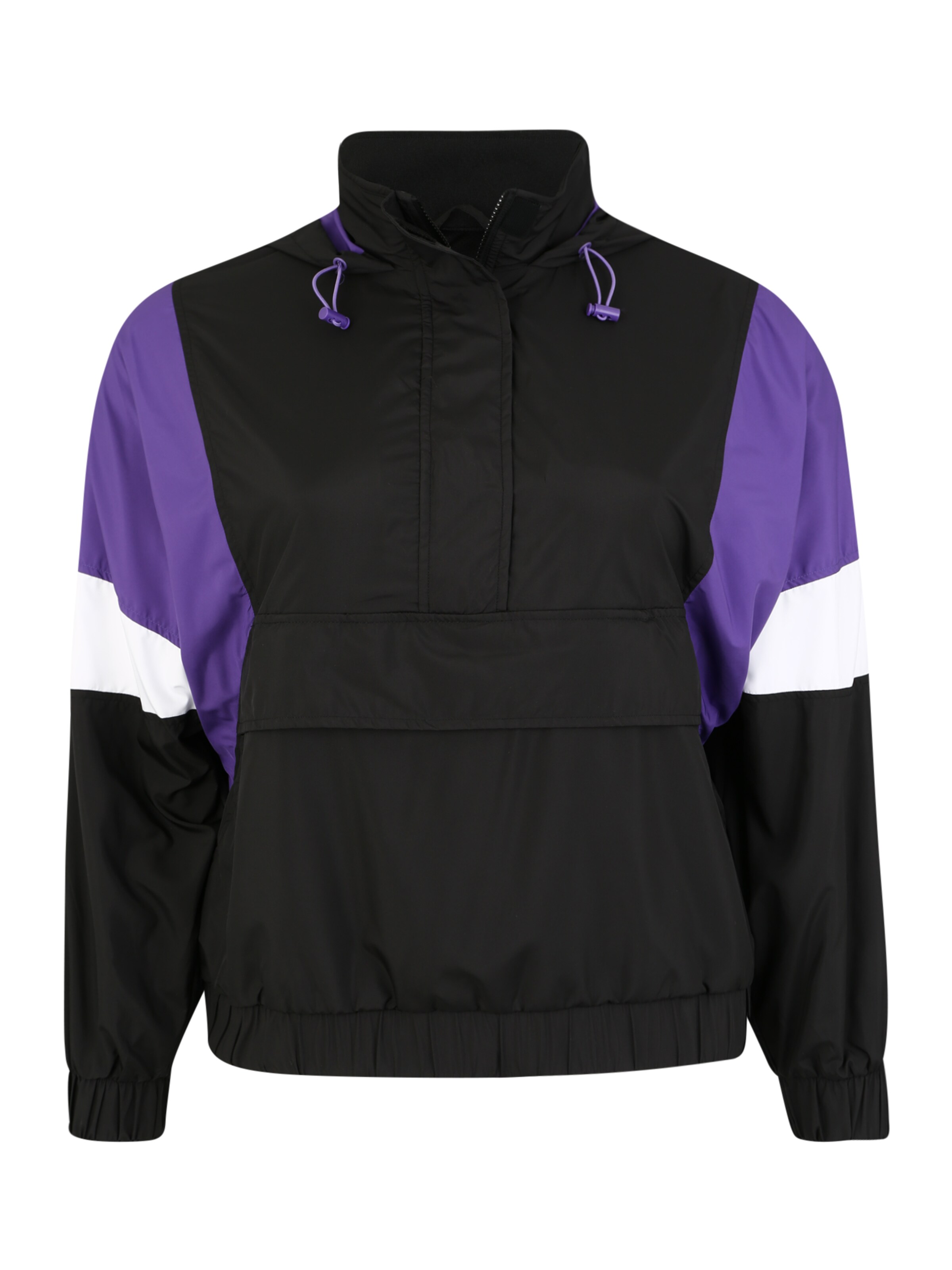 Urban Classics Curvy - Tussenjas in de kleur Lila