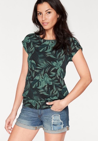 LASCANA Shirt in Green: front