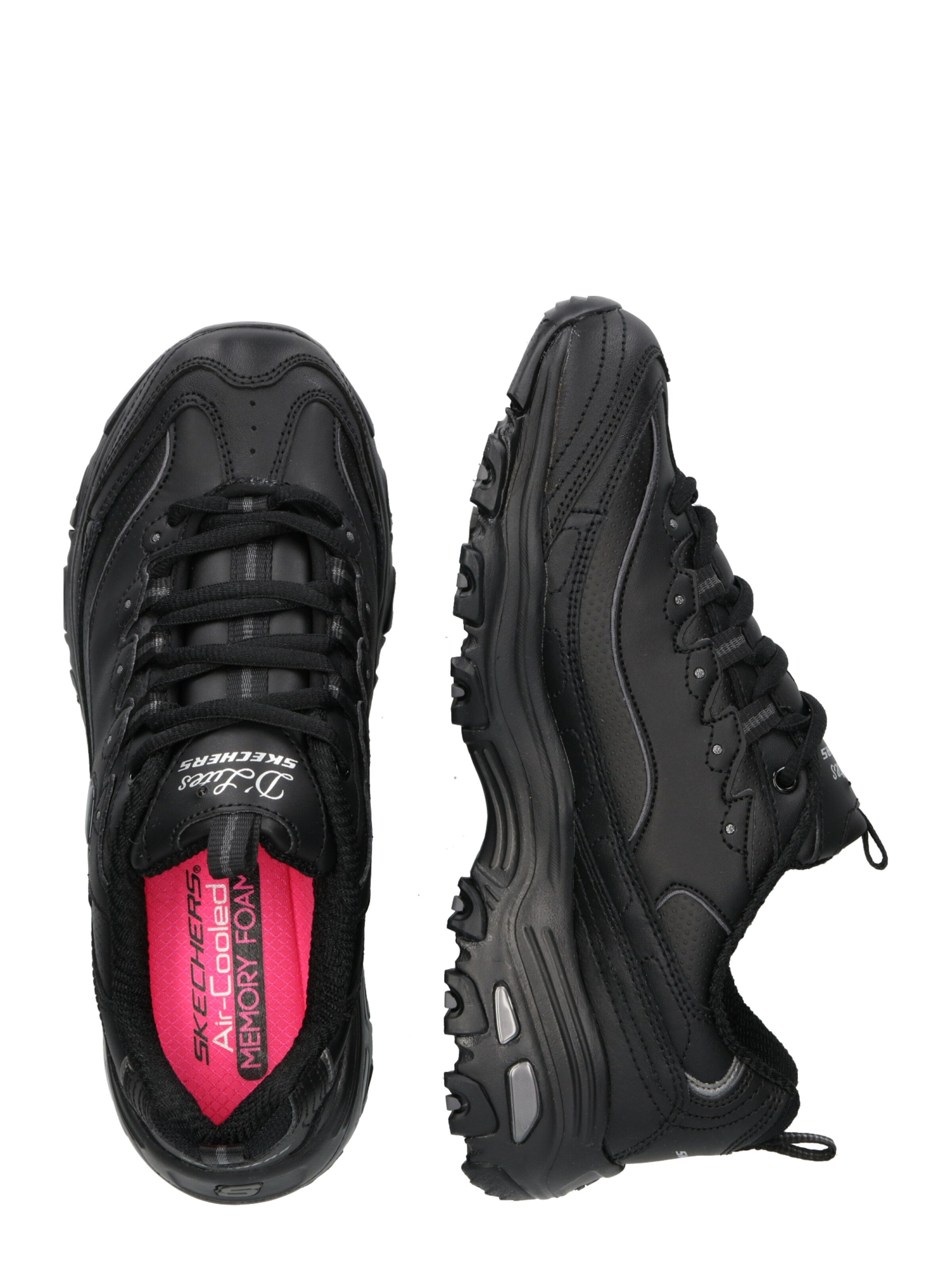 Sneaker bassa 'D'Lites' di SKECHERS in nero