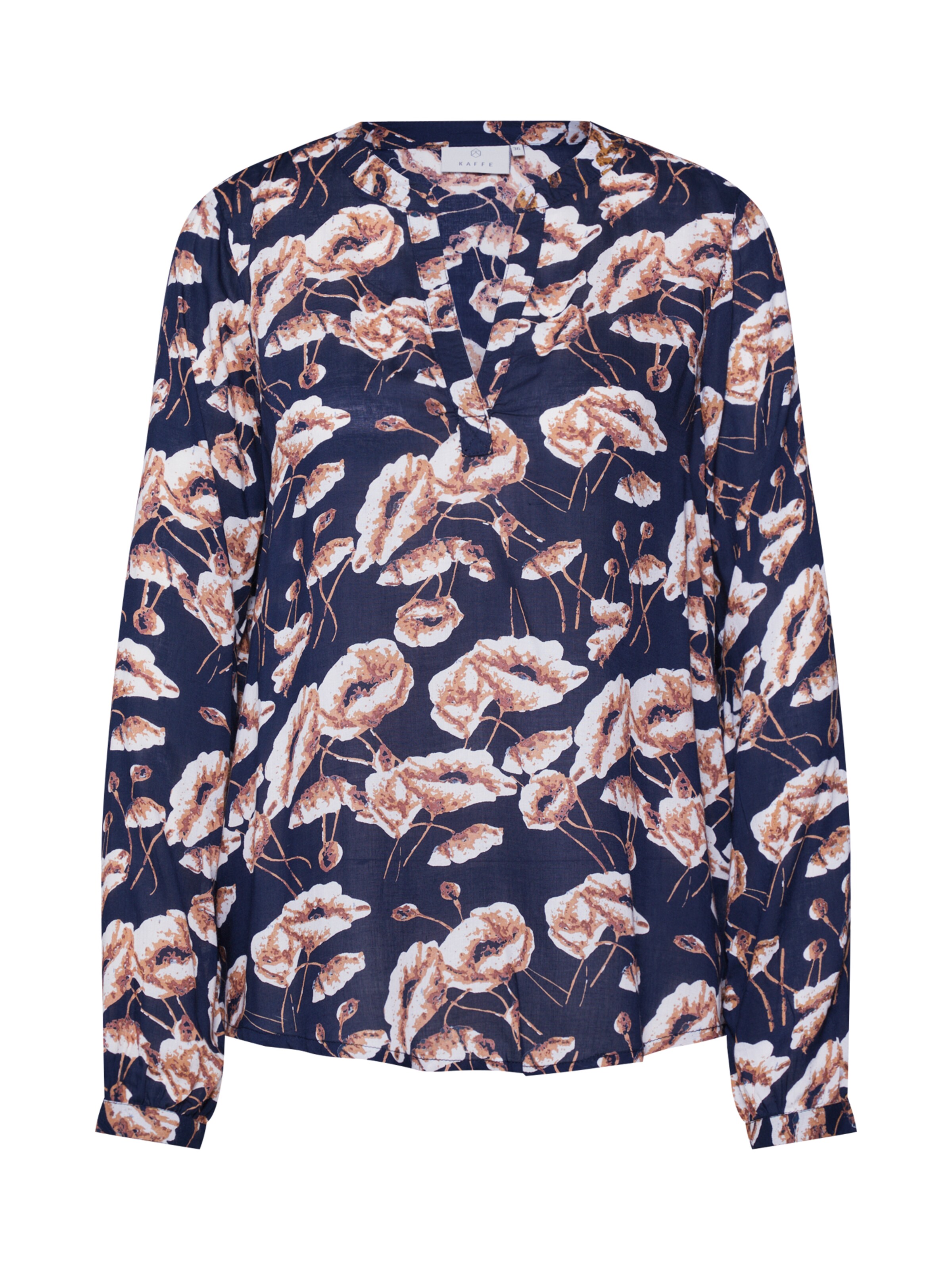 Kaffe - Blouse 'Oda Tilly' in de kleur Marine