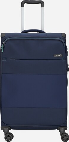 D&N Cart 'Travel Line 9004' in Blue: front