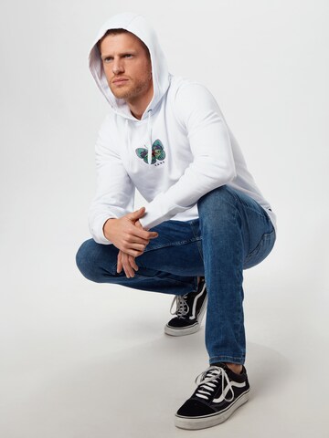 Coupe regular Sweat-shirt 'METAMORPHOSIS PO' VANS en blanc