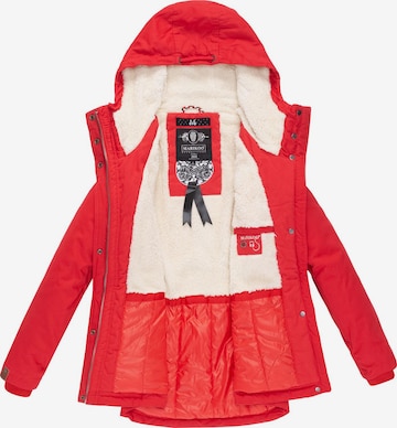MARIKOO Зимняя куртка 'Bikoo' в Красный