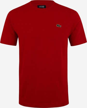 Maglietta di LACOSTE in rosso: frontale