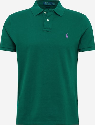 Polo Ralph Lauren T-Krekls, krāsa - tumši zaļš / lillā, Preces skats