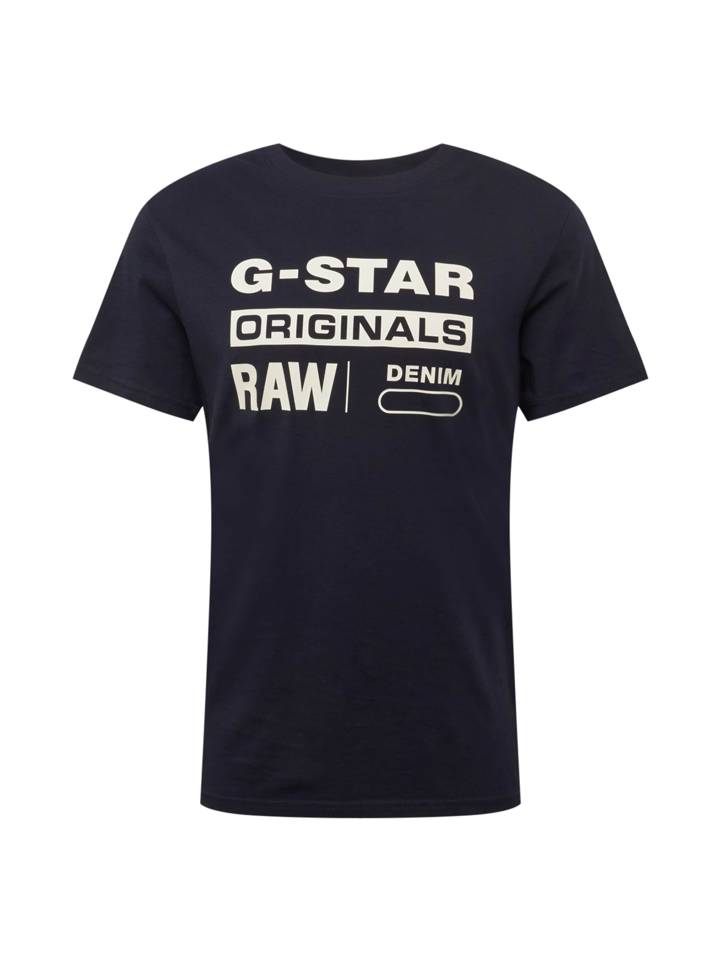 G-STAR Bluser & t-shirts 'Graphic 8' i blå: forside
