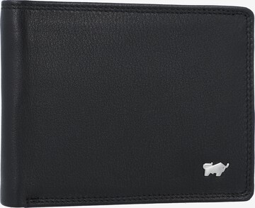 Braun Büffel Wallet 'Golf 2.0' in Black