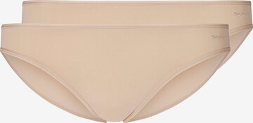 regular Slip di Skiny in beige: frontale