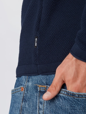 Only & Sons Regular Fit Pullover 'Panter' in Blau