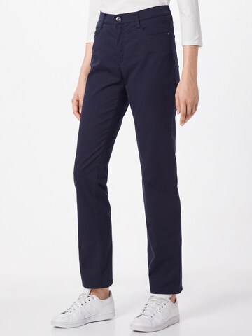 BRAX Regular Chino 'Carola' in Blauw: voorkant