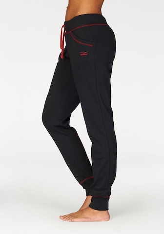 BENCH Slimfit Broek in Zwart