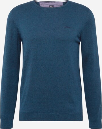 s.Oliver Pullover in Blau: predná strana