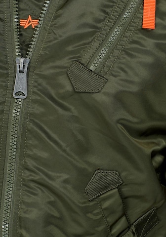 Giacca di mezza stagione 'Falcon II' di ALPHA INDUSTRIES in verde