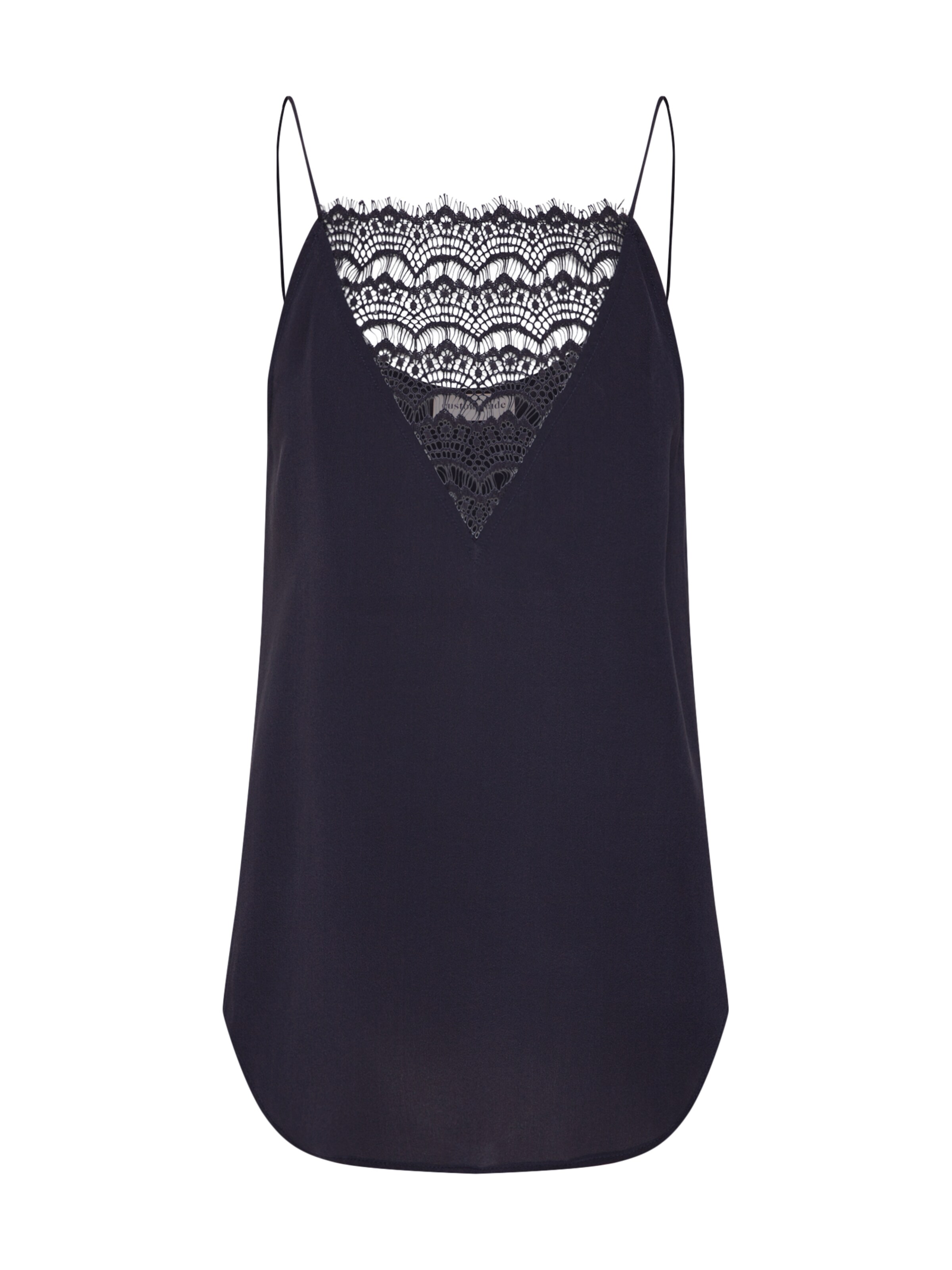 Custommade - Top 'Elvira' in de kleur Zwart