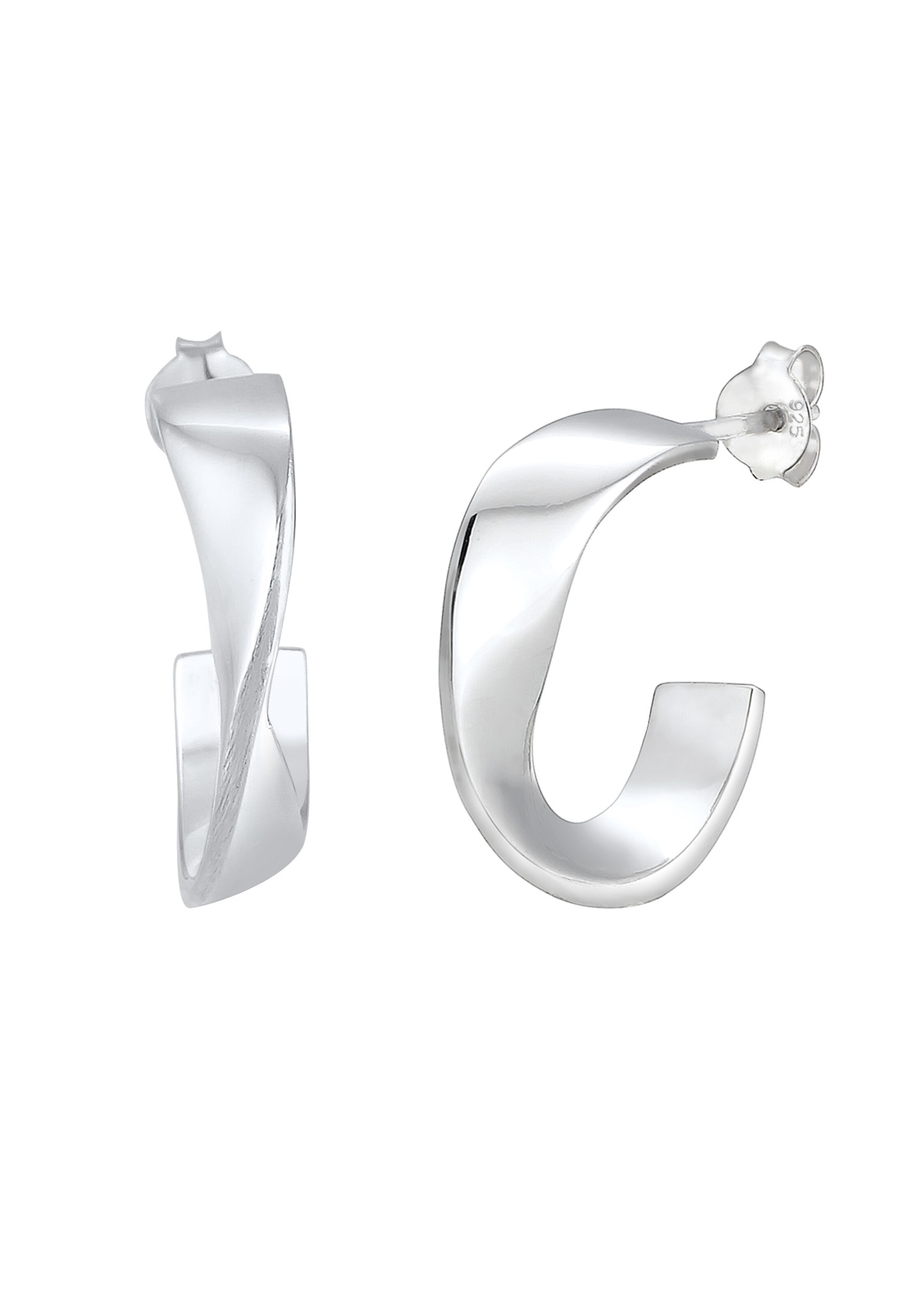 ELLI Ohrringe 'Creole' in Silber