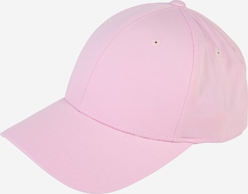 rozā Flexfit Naģene 'Curved Classic': no priekšpuses