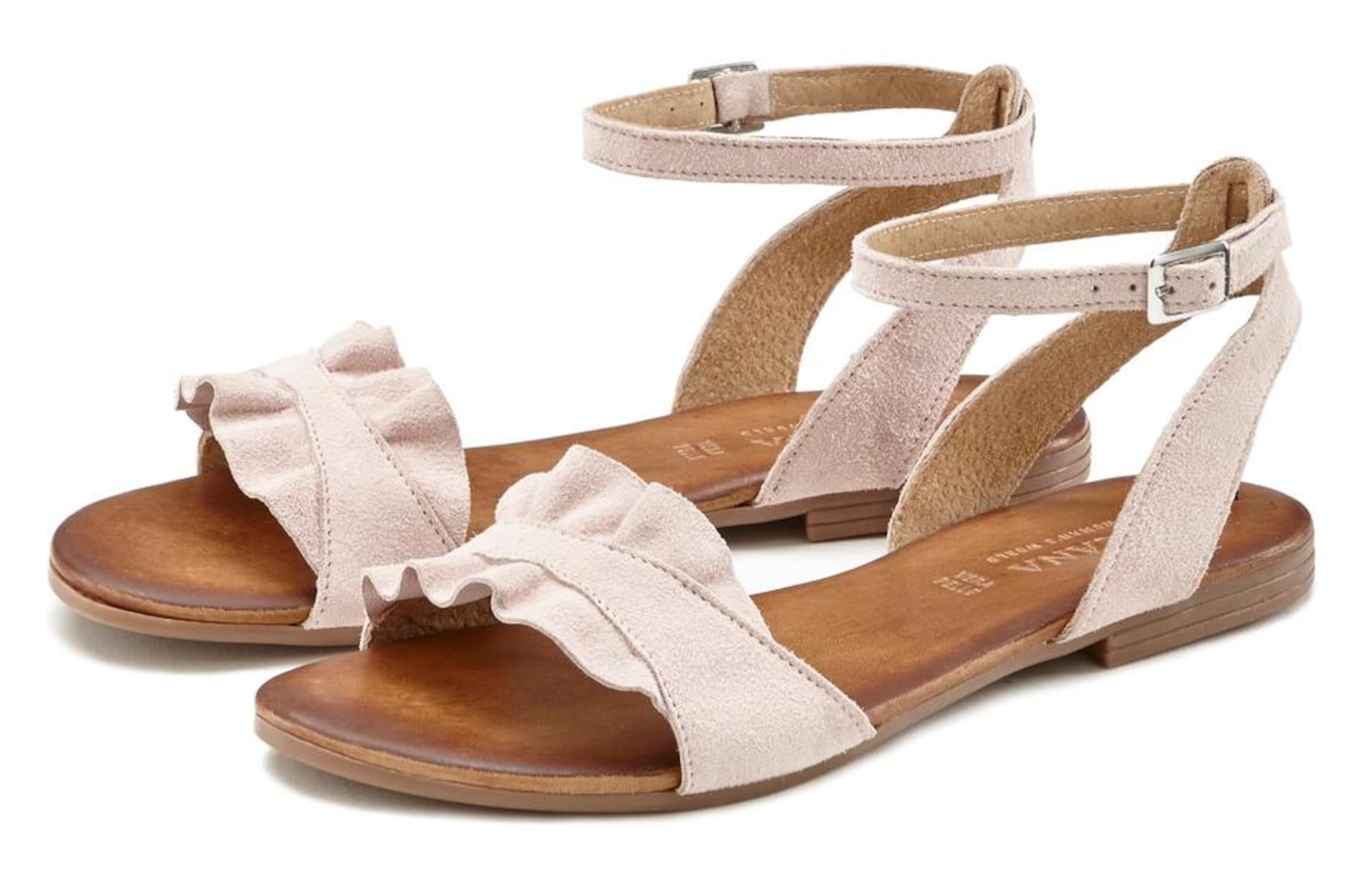LASCANA Sandal i rosa