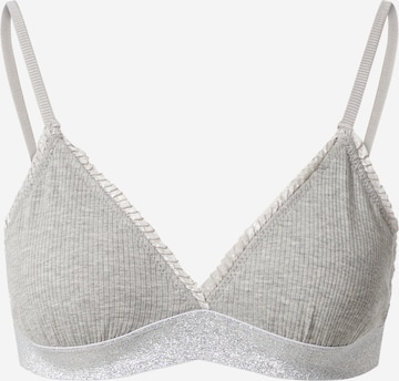 Soutien-gorge 'Solid Tamika Bra' BeckSöndergaard en gris : devant