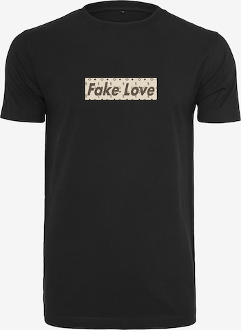 Mister Tee Särk 'Fake Love', värv must: eest vaates